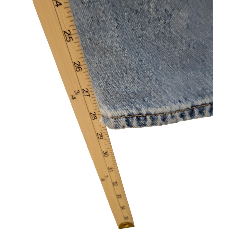 Sonoma Lifestyle Blue Denim Cotton Tapered High Rise Medium Wash Mens Size 36x30 - Picture 6 of 6